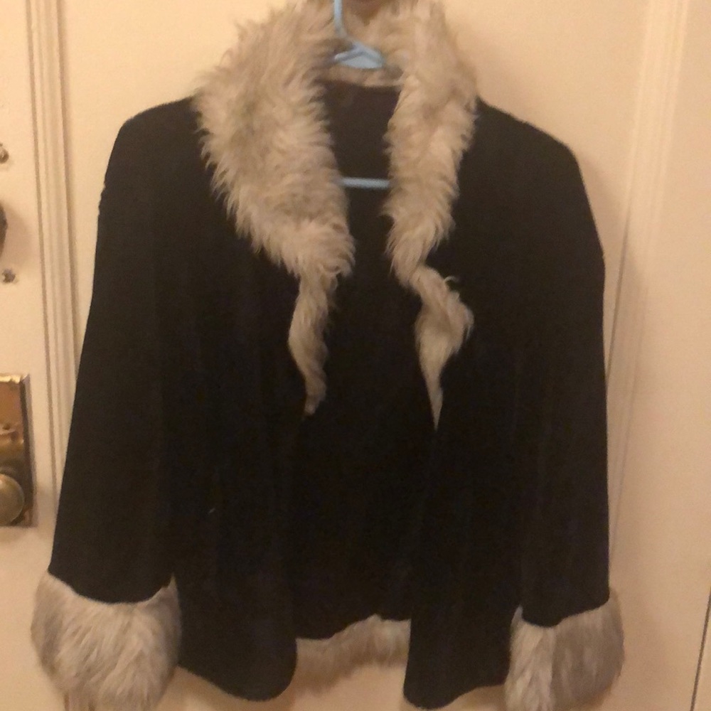 Vintage faux fur wrap